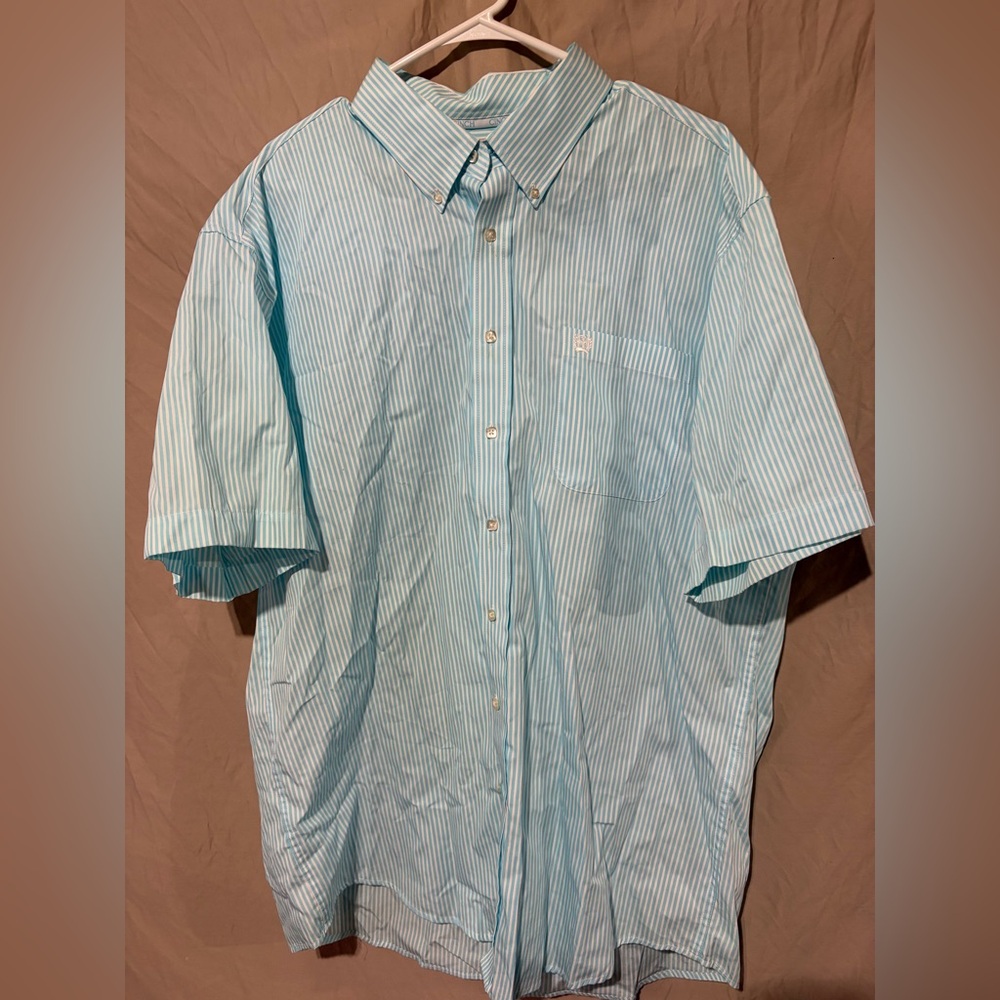 Cinch button down polo - image 1